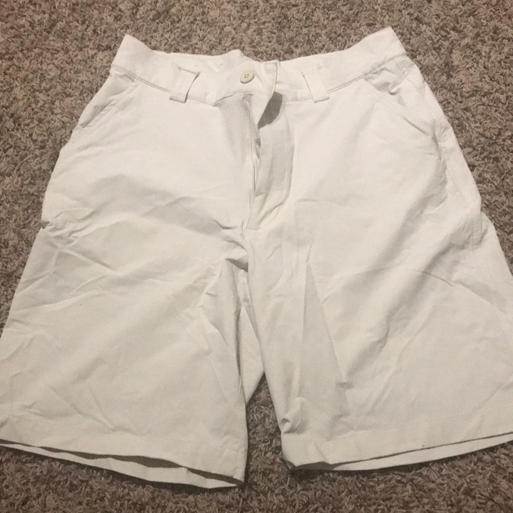 Under armour white Khaki shorts